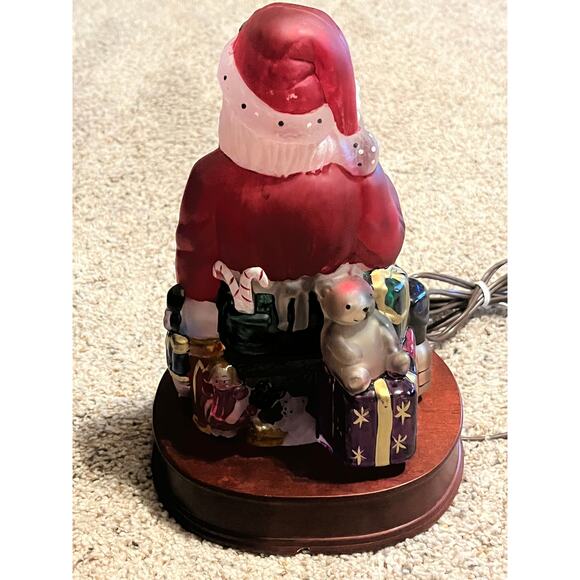 Old World Christmas Yuletide Santa Illuminated 1996 Lighted - Picture 4 of 16